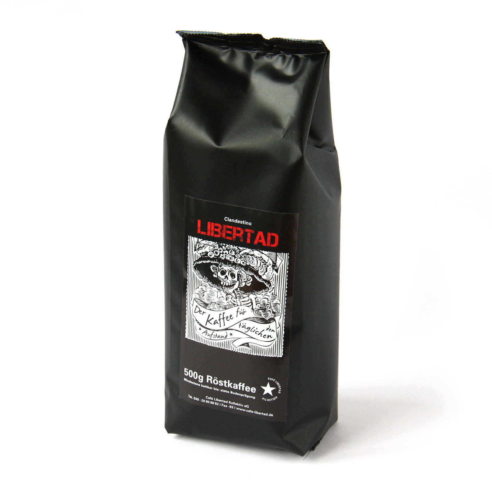 Cafe Libertad -  Kaffee Clandestino Bohne - 500g